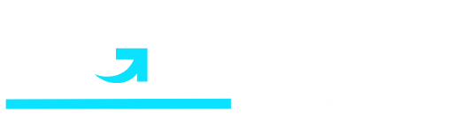 Blue and White Modern Dolphin Digital Studio Logo 0